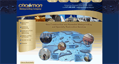 Desktop Screenshot of chapmanwaterproofing.com